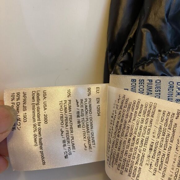 Moncler longue saison black size 5 or XxL - Picture 10 of 15